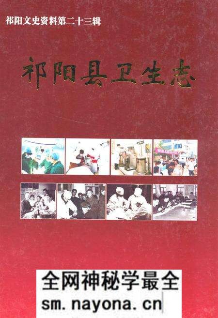 《祁阳县卫生志》.pdf电子版_湖南省志预览图