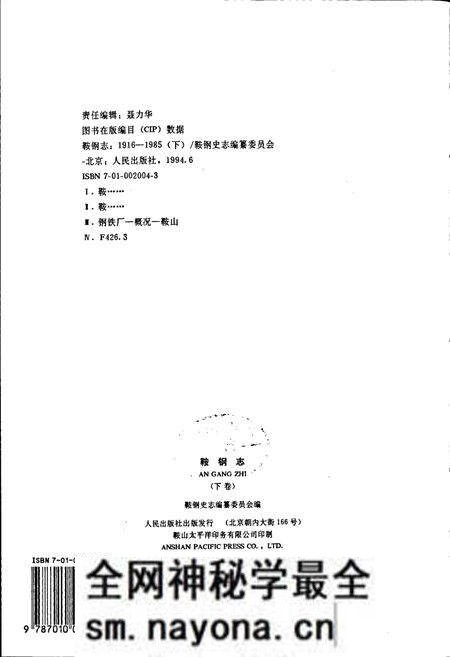 《鞍钢志 下》.pdf电子版_辽宁省志预览图3