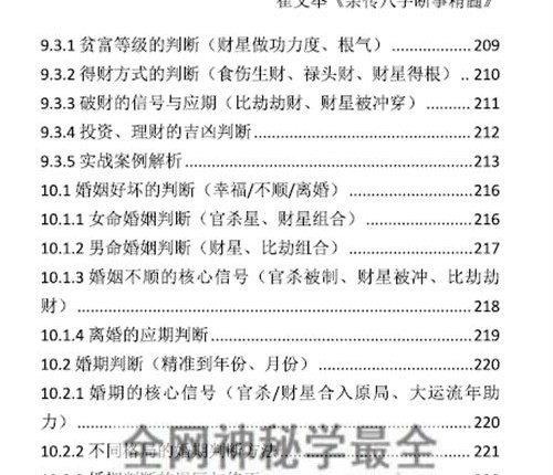 E429《崔文举盲派八字命理核心断法精髓-格局+做功+象法+应期》-275页