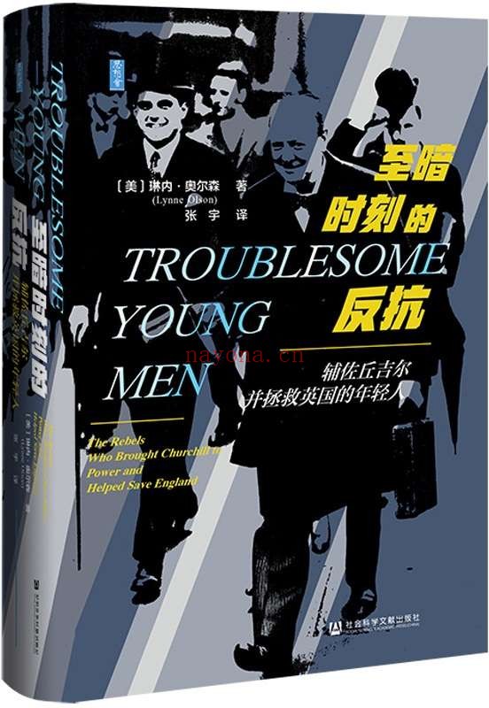 《至暗时刻的反抗：辅佐丘吉尔并拯救英国的年轻人 (思想会)》封面图片