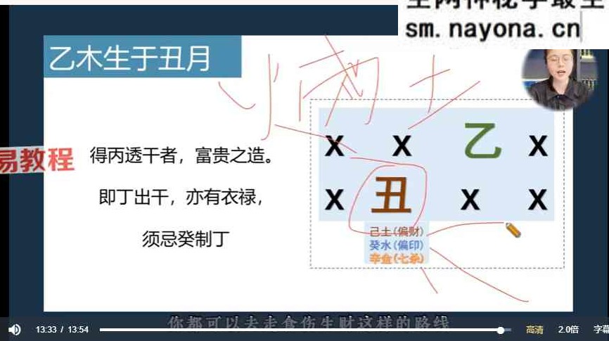 知易而行 信笛老师 八字筑基课 一期+二期  24集视频