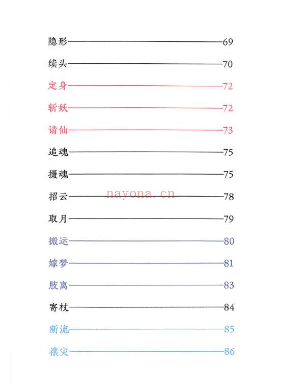 秘法三十六天罡七十二地煞134页PDF 道家秘法