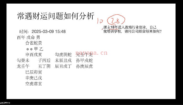 陆长青六壬课程19集视频+课件 大六壬教程