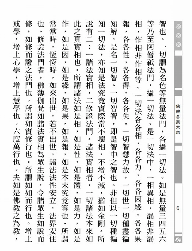 佛教各宗大意+黄忏华