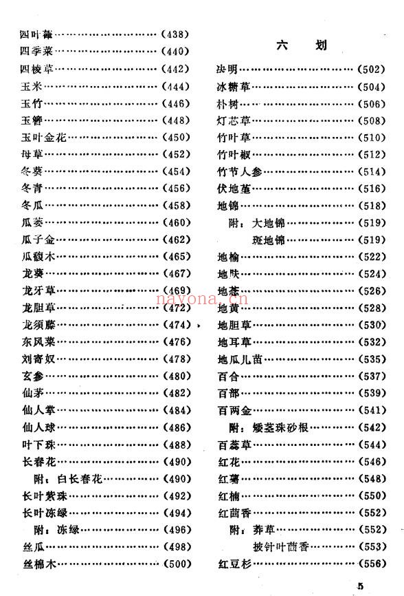 草药手册2014页PDF 中药百科全书