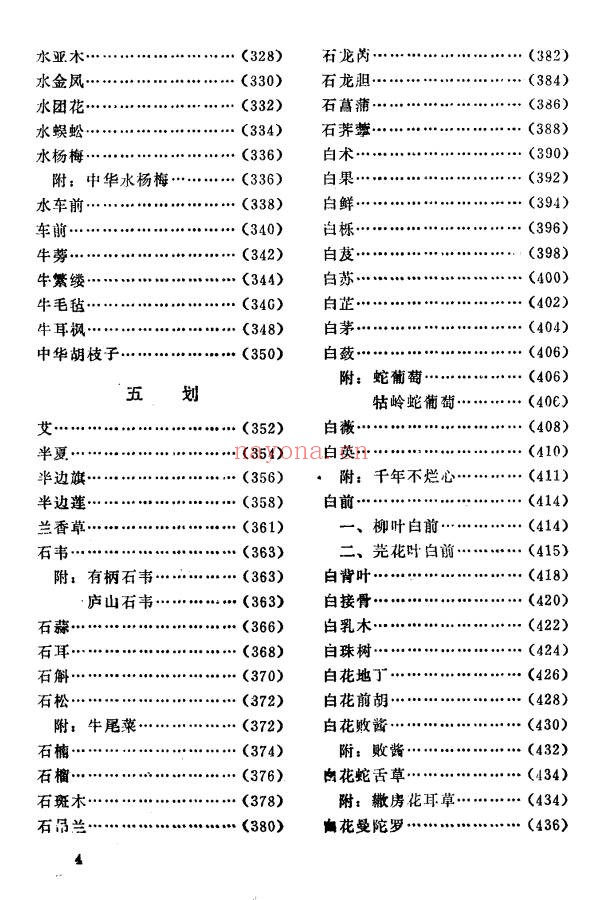草药手册2014页PDF 中药百科全书
