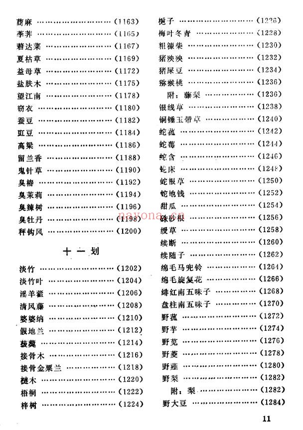 草药手册2014页PDF 中药百科全书