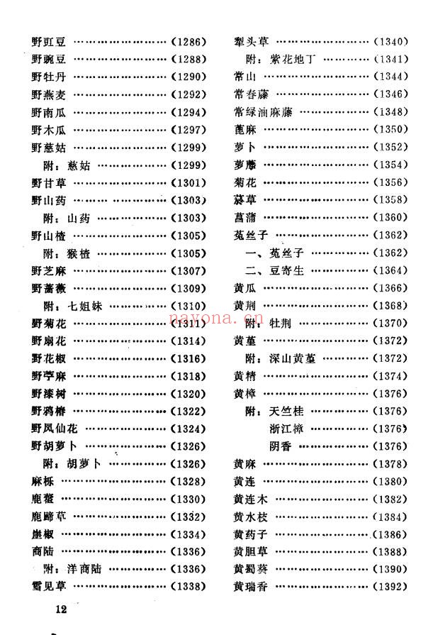 草药手册2014页PDF 中药百科全书