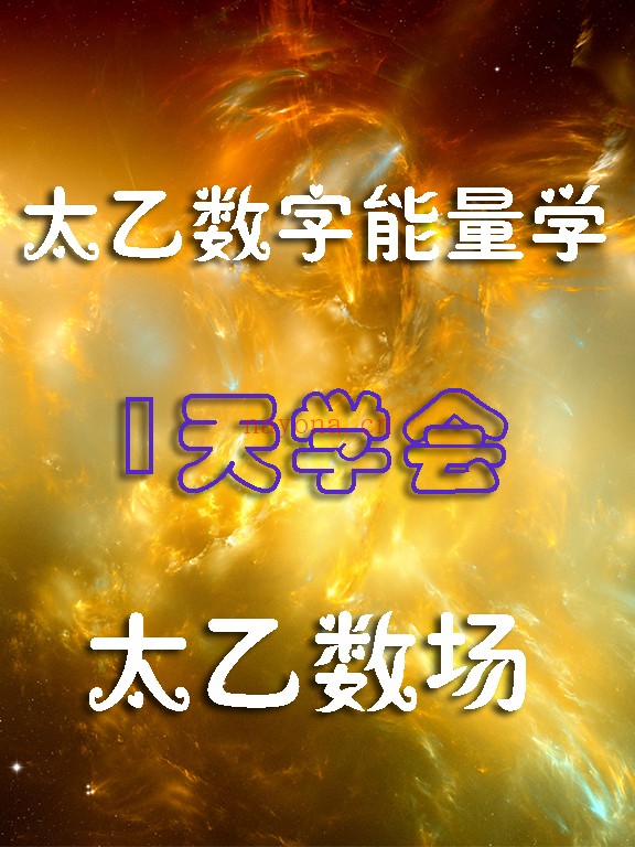 廖华辉太乙数字能量学视频课程