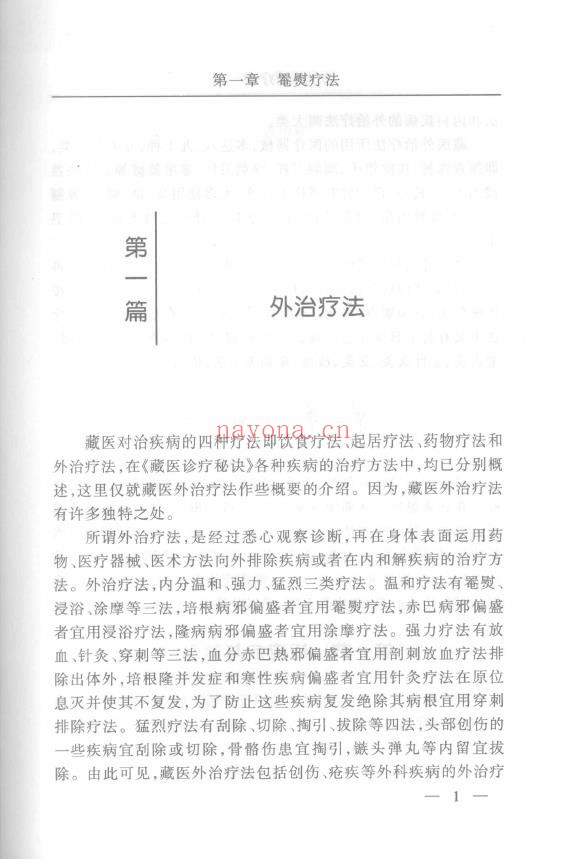 藏医外治疗法