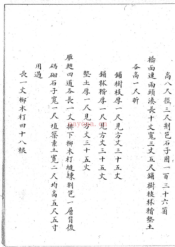 桥梁搭建制作古籍 普祥峪定东陵拉运石料成撘浮桥等工销算不分卷.清同治抄本pdf