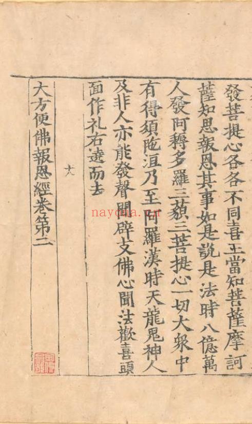 大方便佛报恩经.卷第二pdf