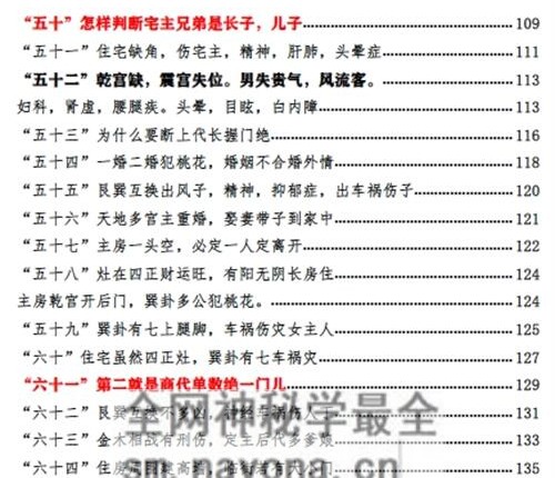 G1674李云奇一宅断定宫位秘传生男生女PDF电子书171页