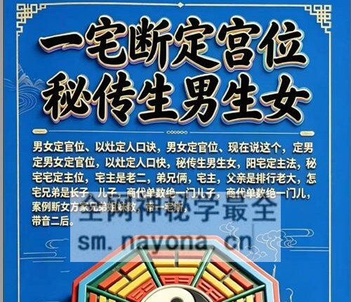 G1674李云奇一宅断定宫位秘传生男生女PDF电子书171页