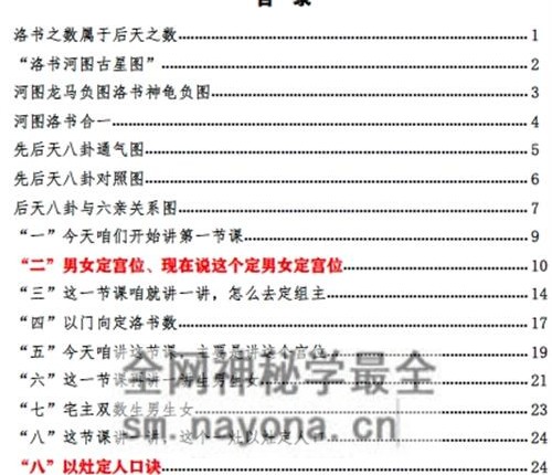 G1674李云奇一宅断定宫位秘传生男生女PDF电子书171页