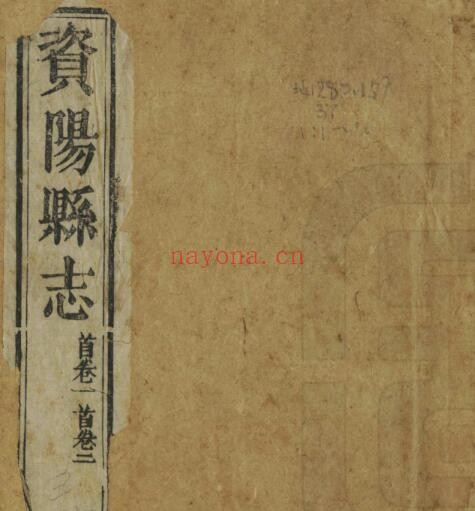 资阳县志PDF电子版网盘