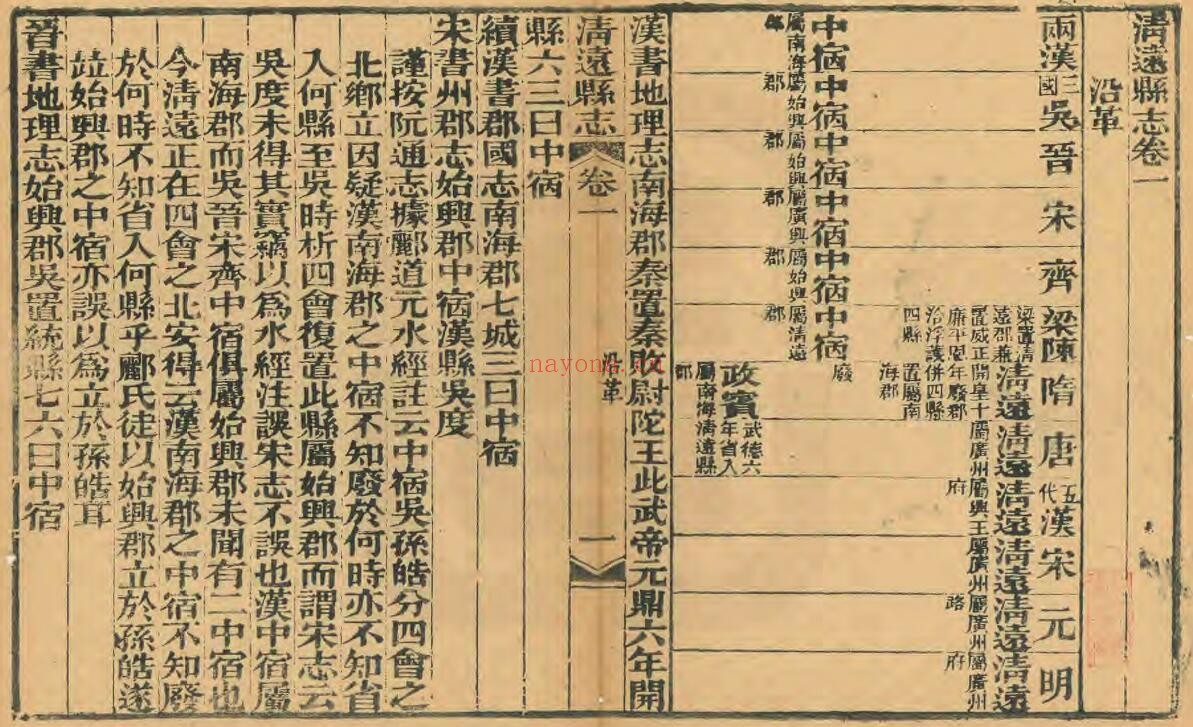 光绪清远县志PDF电子版网盘下载