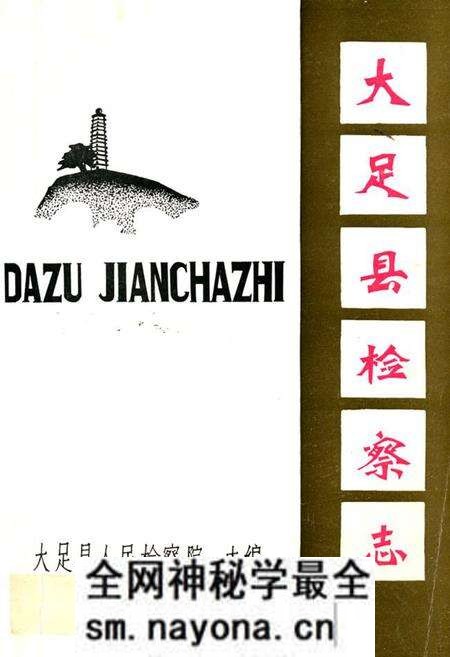 《大足县检察志》.pdf电子版_重庆市志预览图