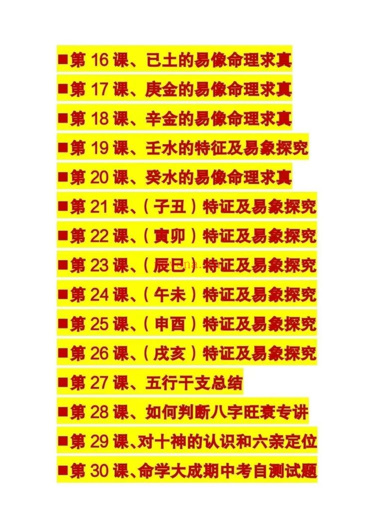 《高德臣盲派命学精修大全++15》PDF电子书（253页）