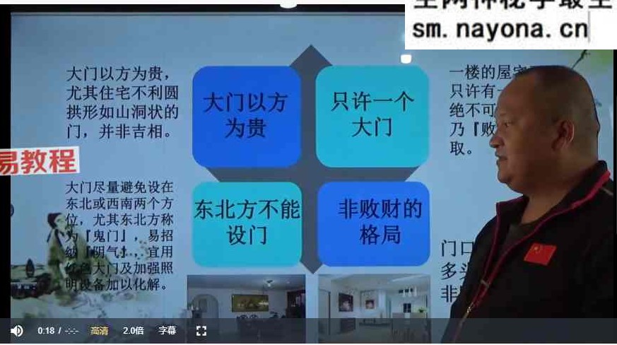 文老师《阳宅风水（内局篇）》42集视频