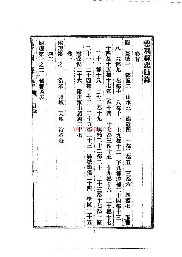 慈利县志PDF