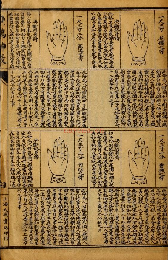 白鹤神数.民国9年石印本