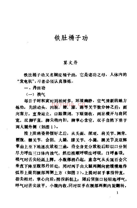 中国硬气功功法荟萃.莫文丹pdf