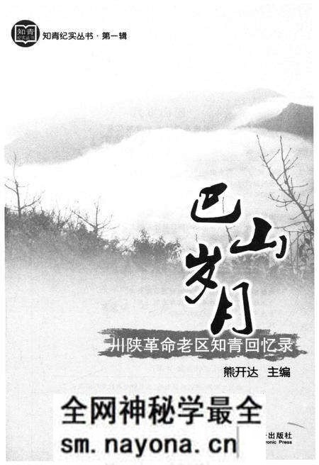 《巴山岁月 川陕革命老区知青回忆录》.pdf电子版_四川省志预览图1