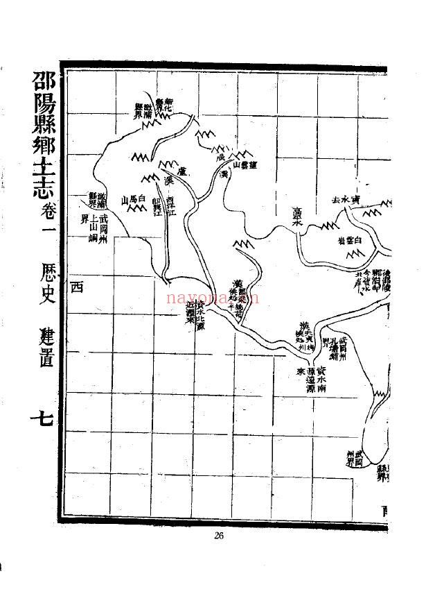 邵阳县乡土志PDF