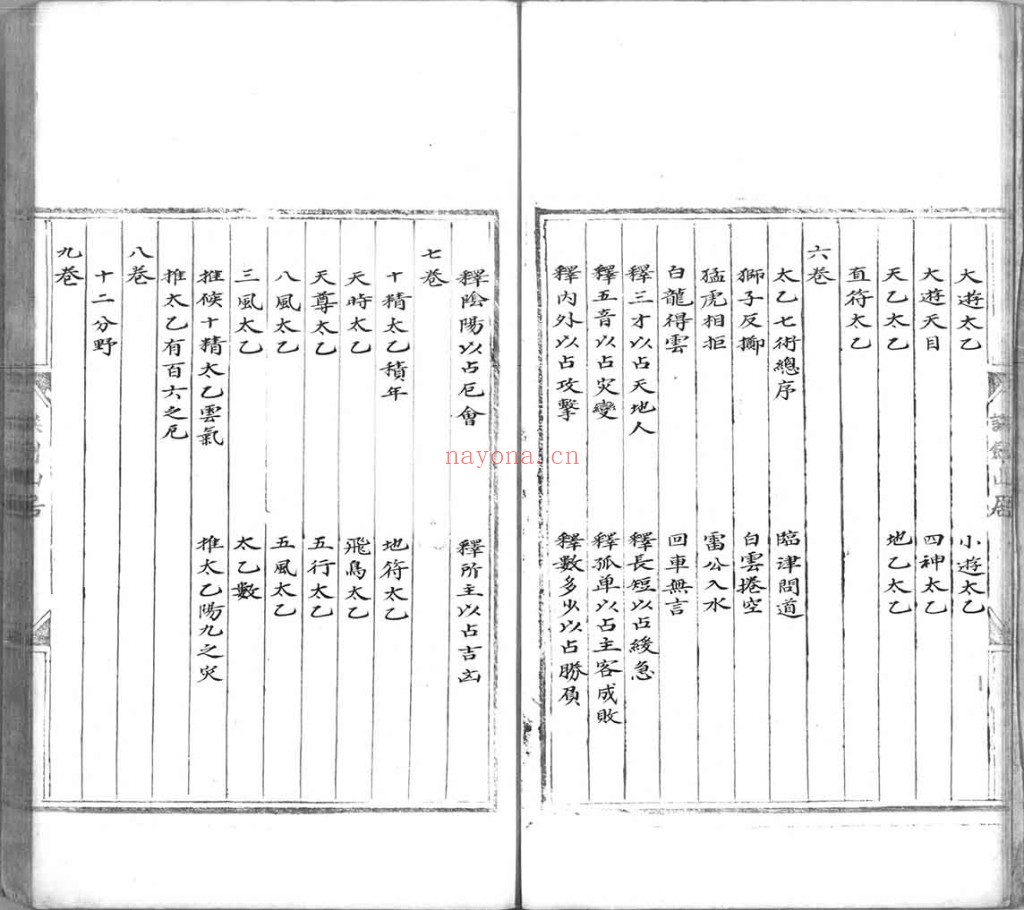 景祐太乙福应经.十卷PDF