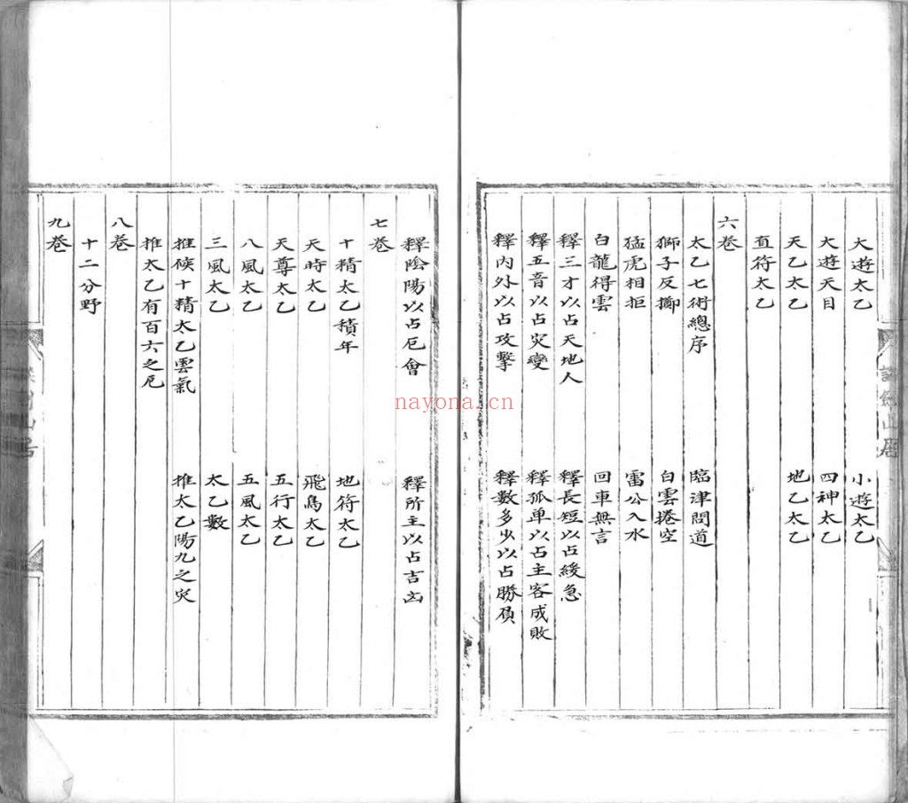 景祐太乙福应经.十卷PDF