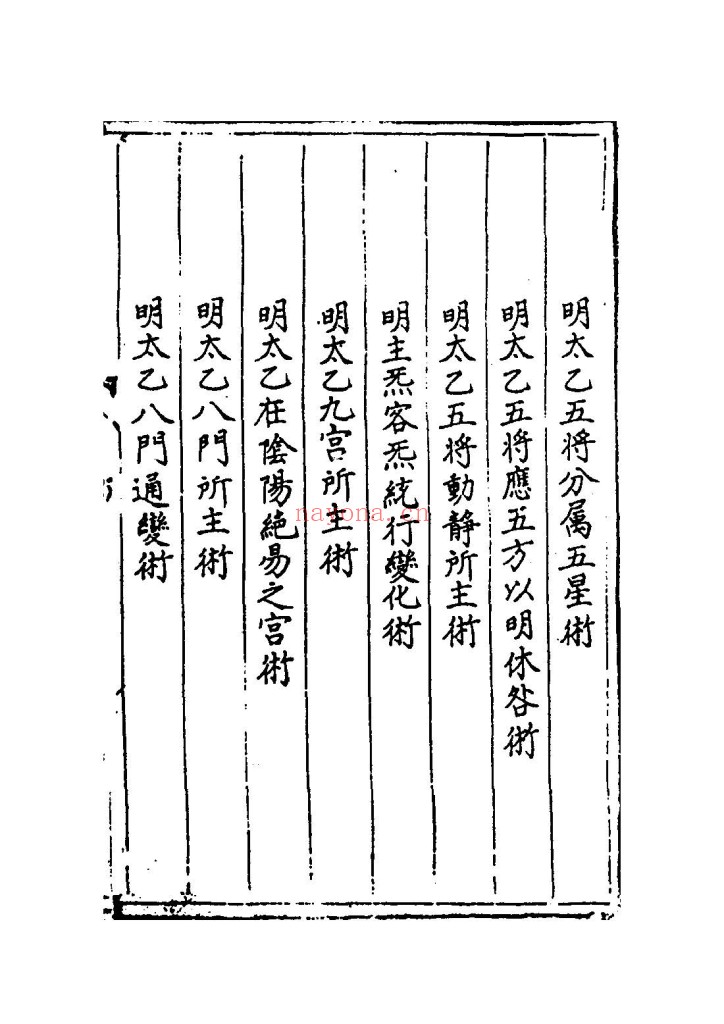 太乙统宗宝鉴PDF 20卷