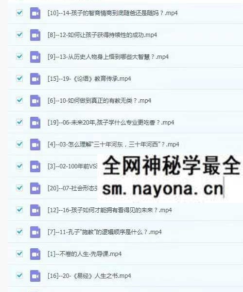 李志峰老师智慧二合一44集视频课程合集
