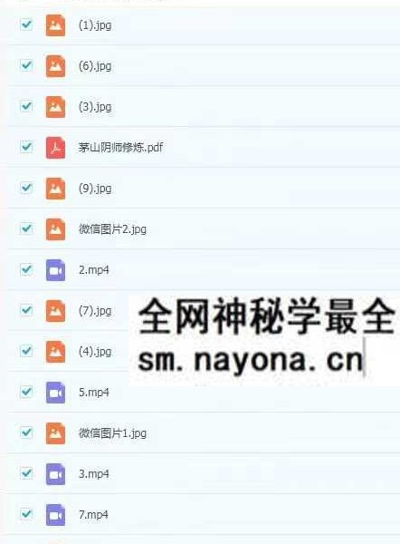茅山阴师派修炼秘旨视频+课件