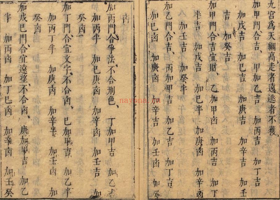 景祐遁甲符应经PDF-明朝版