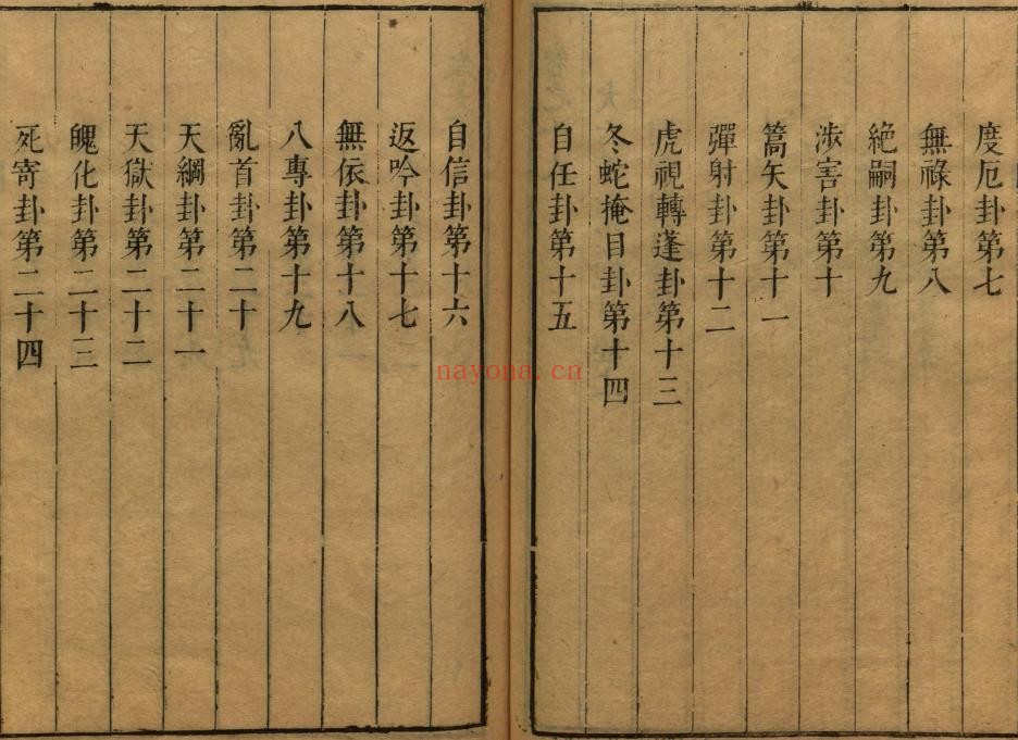 大六壬开云观月经（大六壬64卦）+大六壬兵账勾玄 二合一版pdf