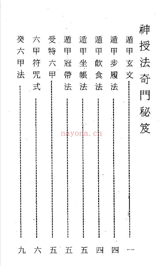 张子房 神授法奇门秘笈pdf