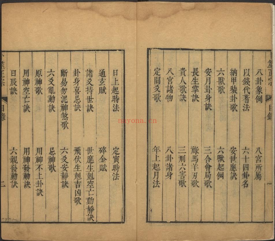 卜筮正宗.哈佛大学藏pdf