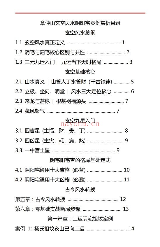 《​章仲山玄空阴阳宅案例解》130页 堪舆阳宅 第1张