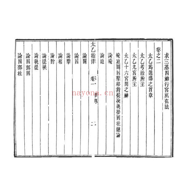 太乙指津PDF
