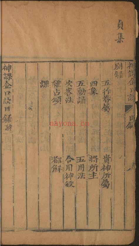 神课金口诀.六卷.明.适适子.撰pdf