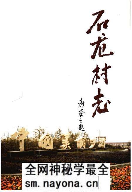 《石龙村志》.pdf电子版_浙江省志预览图1