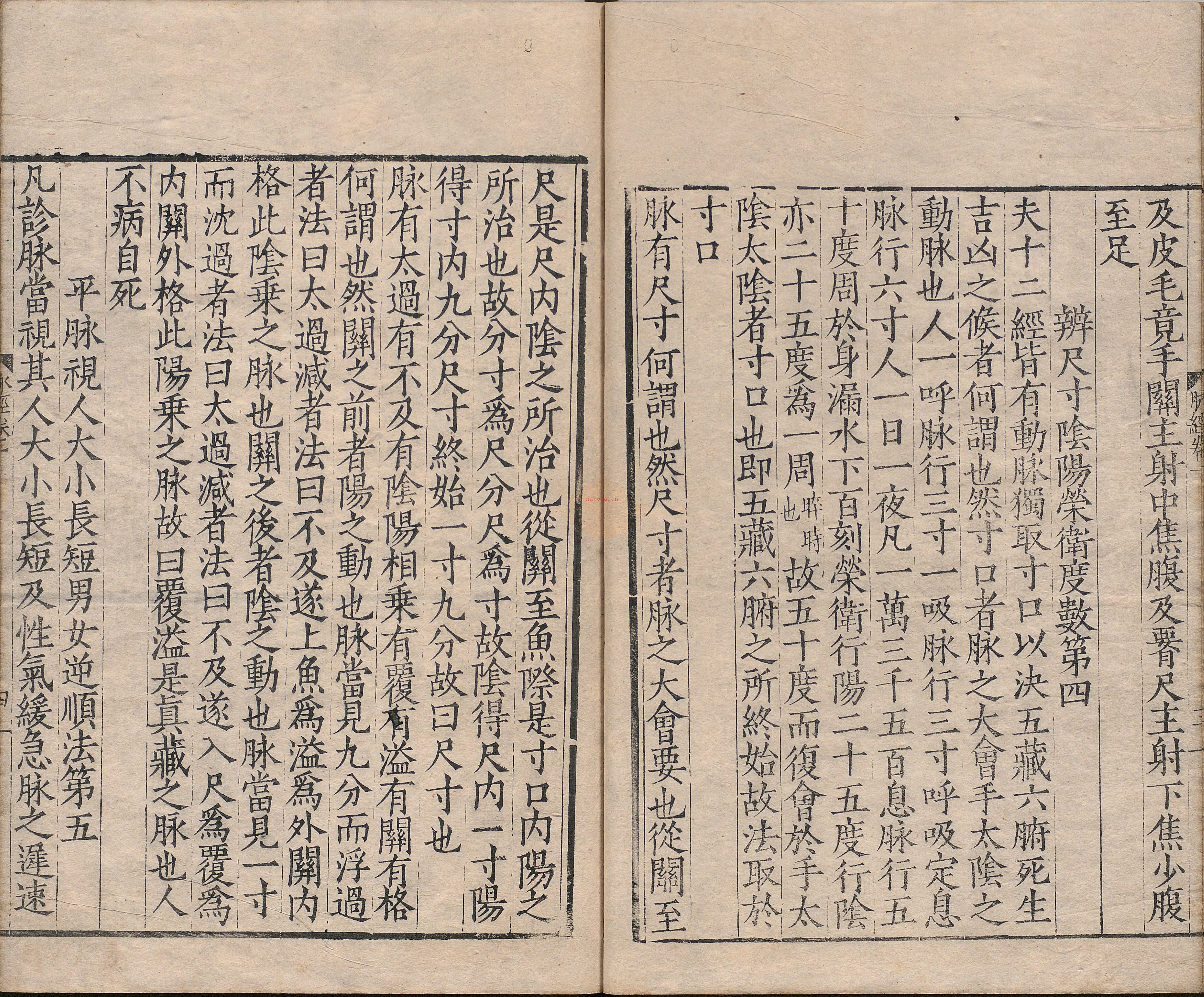 脉经PDF.十卷.晋.王叔和着.明代翻刻宋嘉定时期何大任本