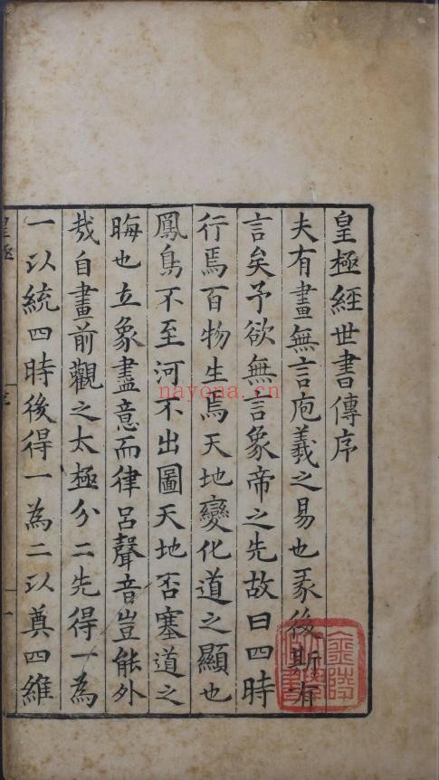 皇极经世书传.八卷.宋.邵雍pdf