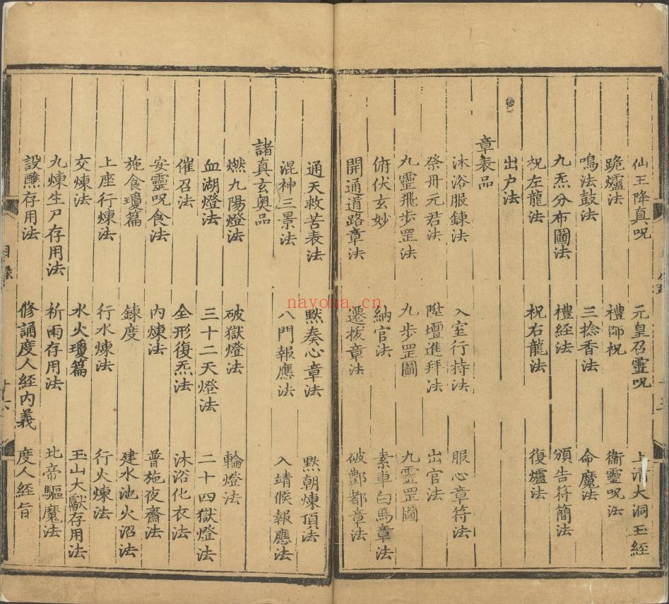 上清灵宝济度大成金书40卷