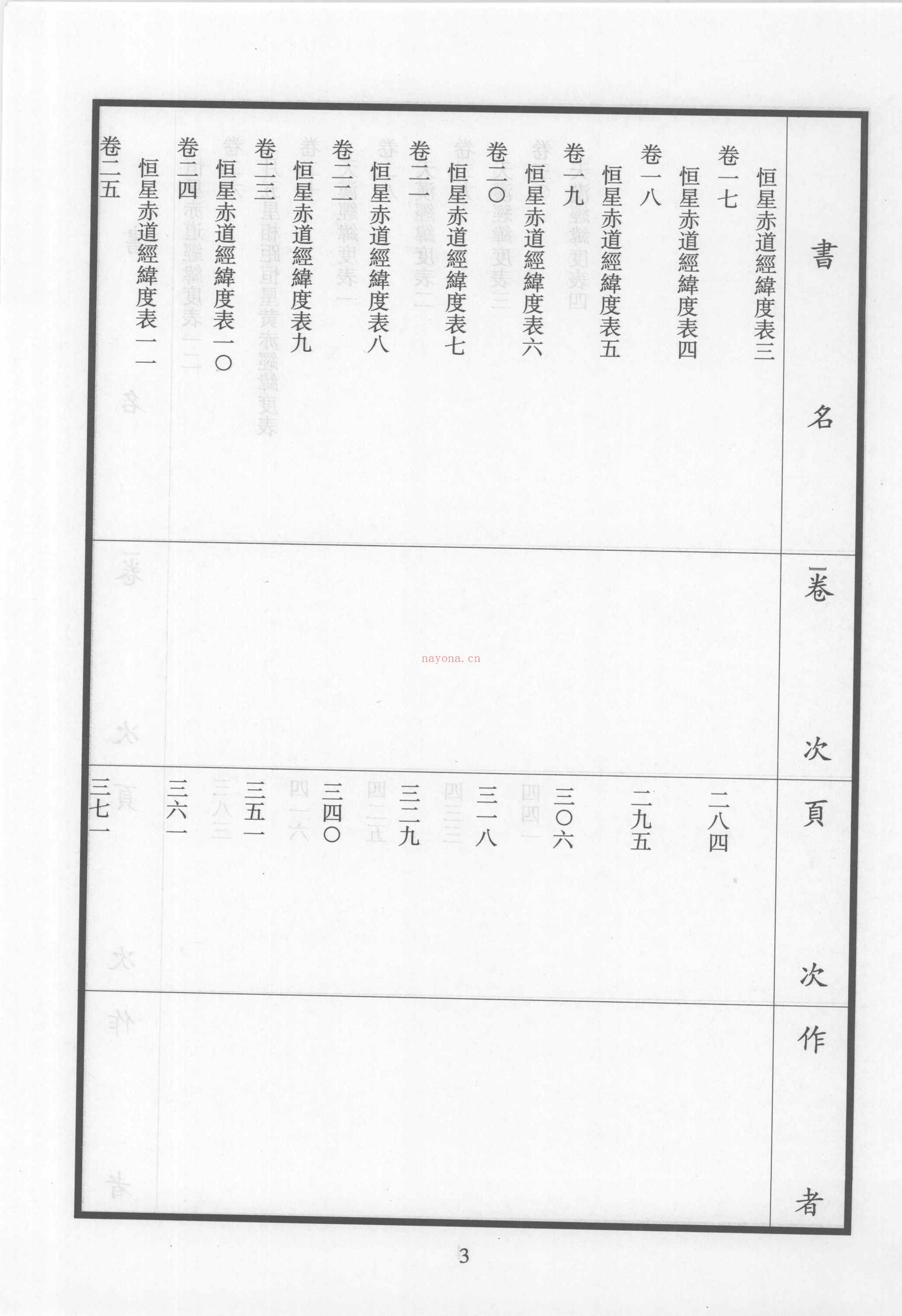 钦定仪象考成PDF