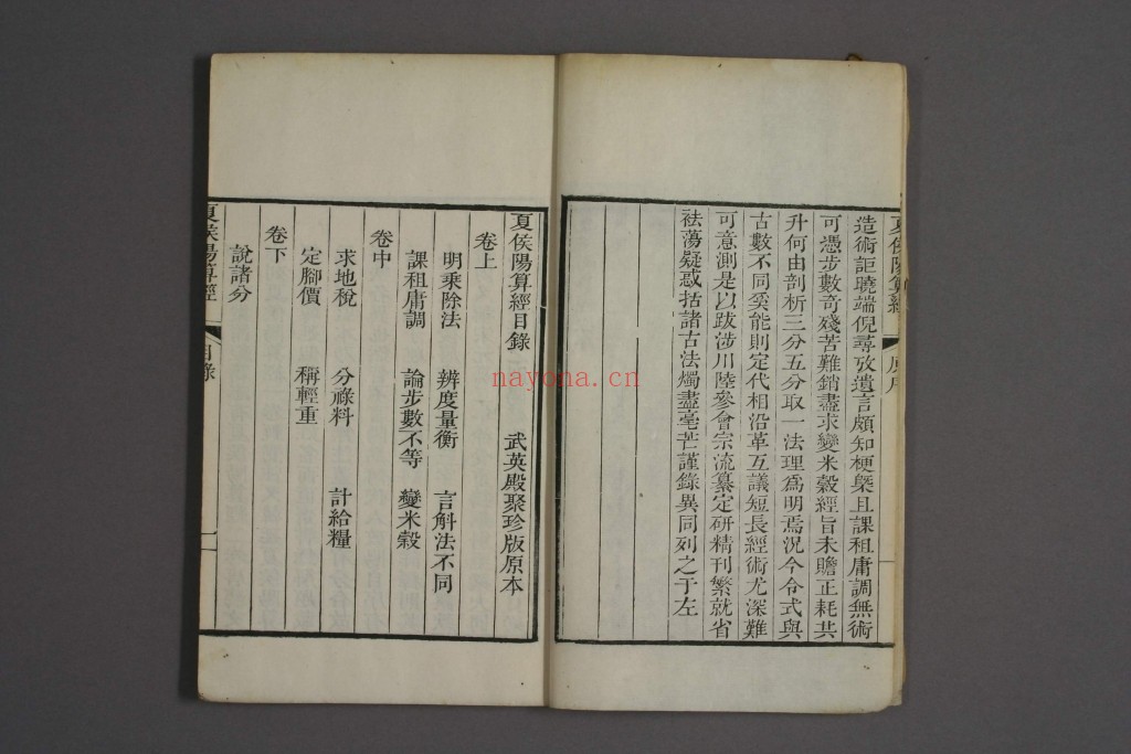 夏侯阳算经. 卷上 中 下  夏侯阳  撰pdf