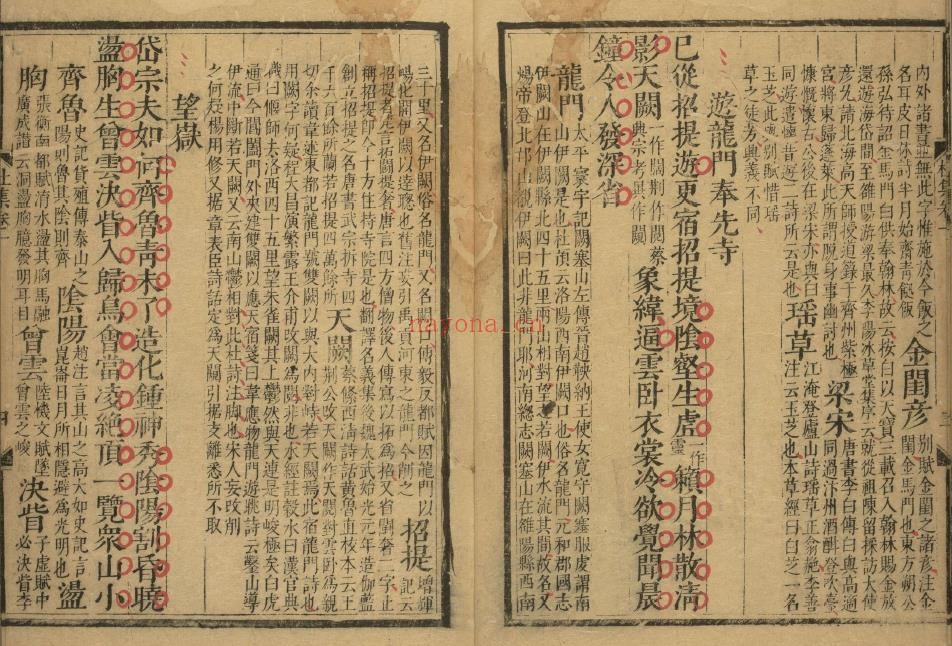 杜工部集.二十卷.杜甫着