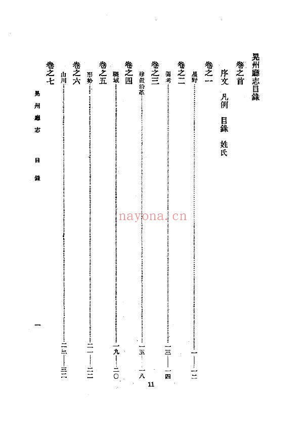 晃州厅志（全）PDF