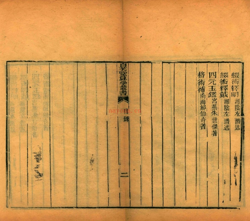 白芙堂算学丛书.四十八种.八十九卷.清.丁取忠撰.清同治光绪时期长沙古荷花池精舍刊本2126页pdf